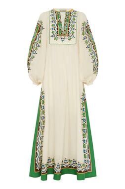 Alemais bridgette midi tunic dress